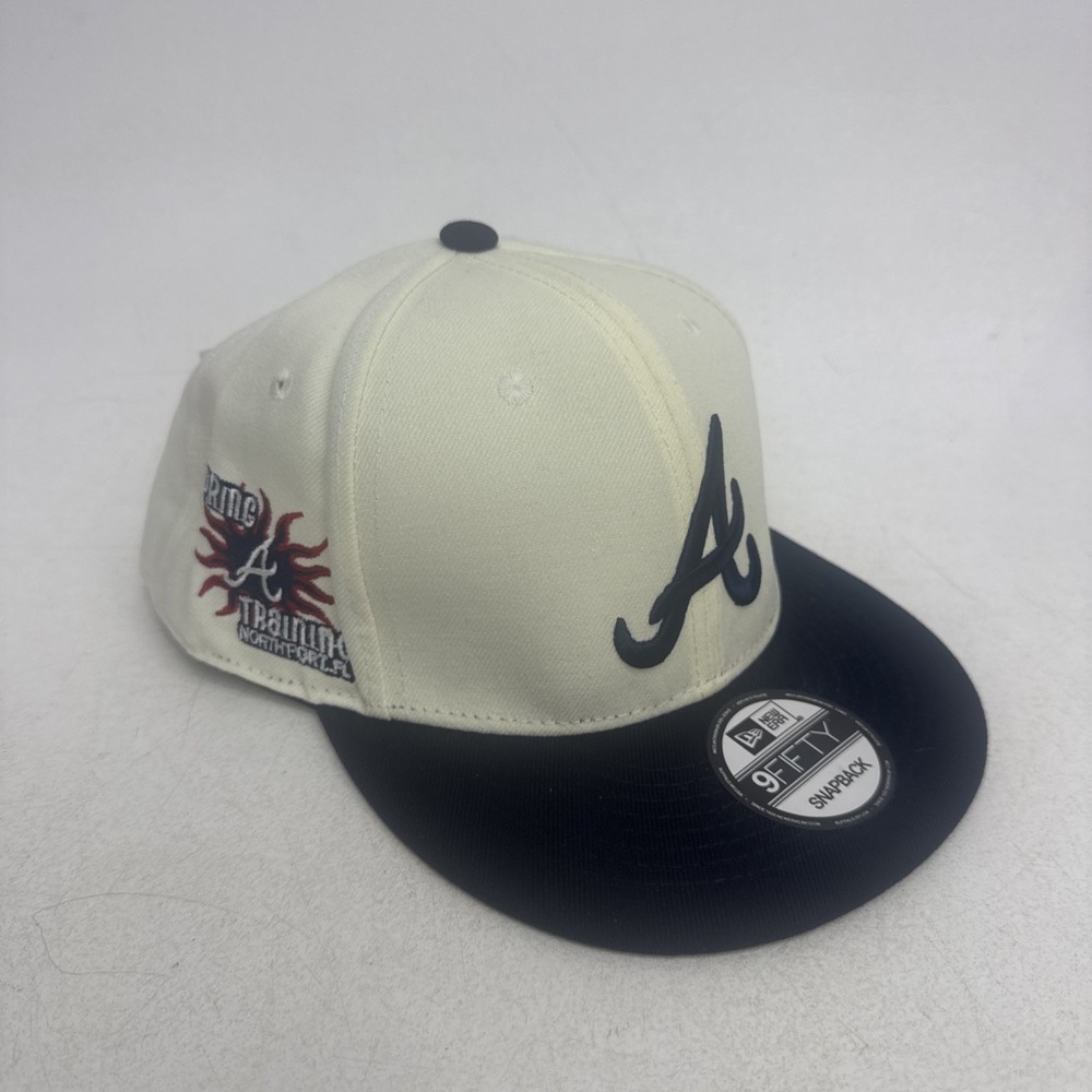 Atlanta Braves new era 950 snapback spring training Northport Florida logo